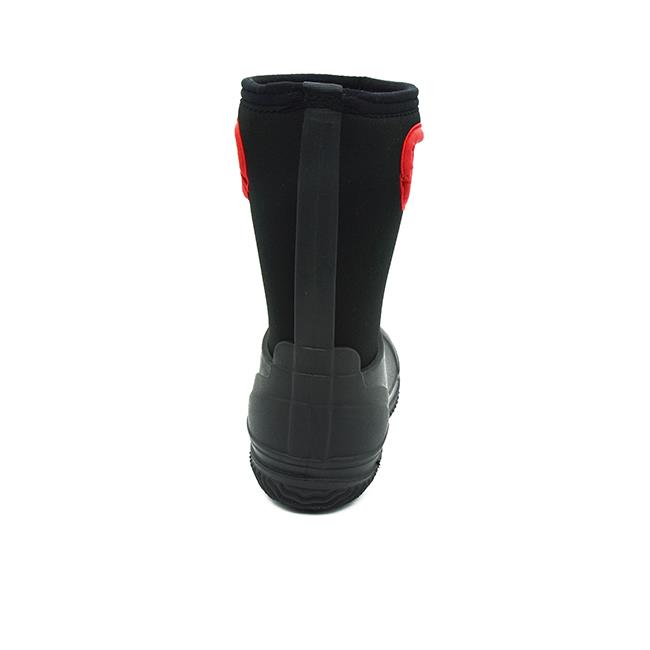 black waterproof boots for boys